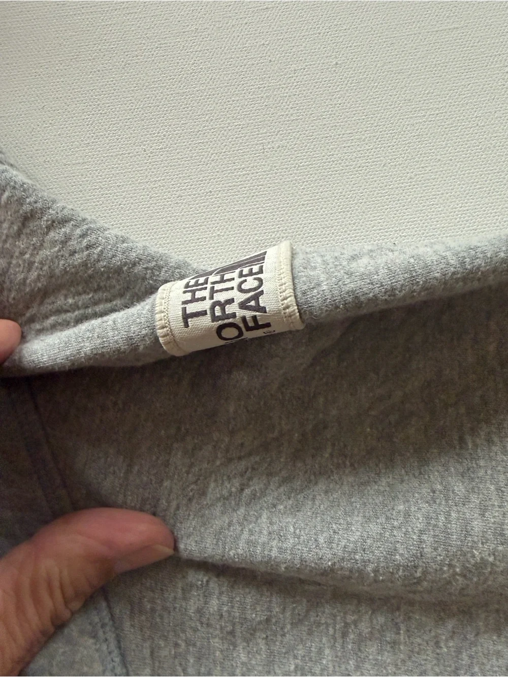 EUC Men's The North Face Heather Gray Fleece 3/4 Snap Up Pullover Size XL (KB9)